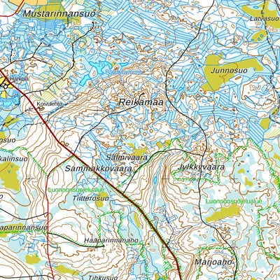 Suomussalmi 1:50 000 (R524)