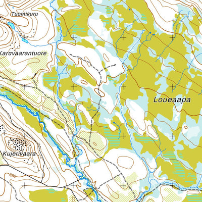 Lompolo 1:50 000 (V432)