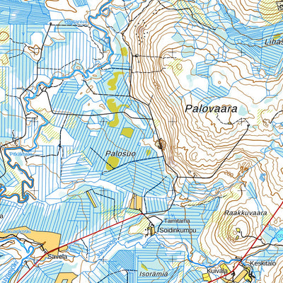Pudasjärvi 1:50 000 (S521)