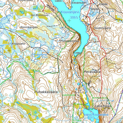 Pudasjärvi 1:50 000 (S521)