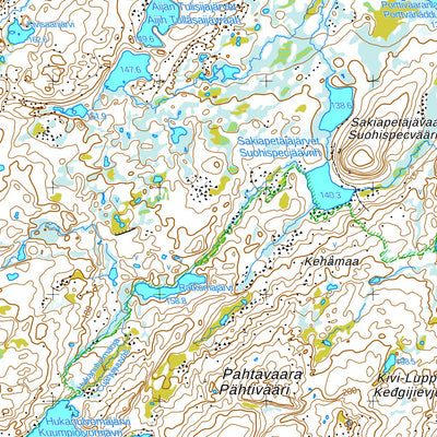 Three-Country Cairn 1:50 000 (W514)
