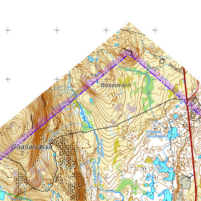 Treriksröset 1:50 000 (W341)