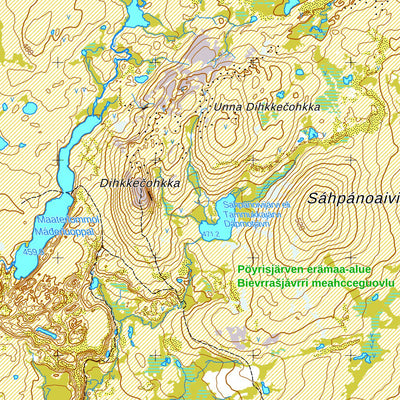 Enontekiö 1:50 000 (W413)