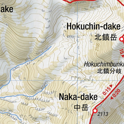 MAP 6 - Daisetsuzan Grand Traverse (Hokkaido, Japan)