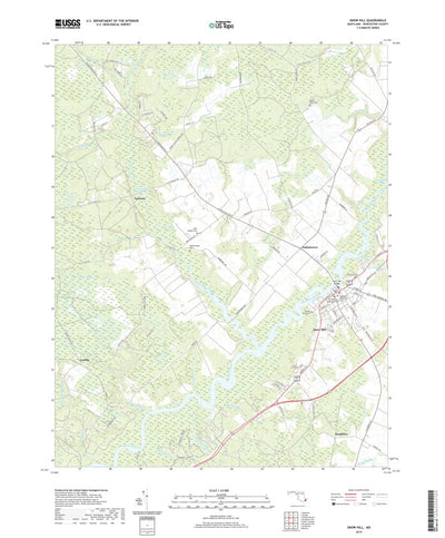 Snow Hill, MD (2019, 24000-Scale) Preview 1