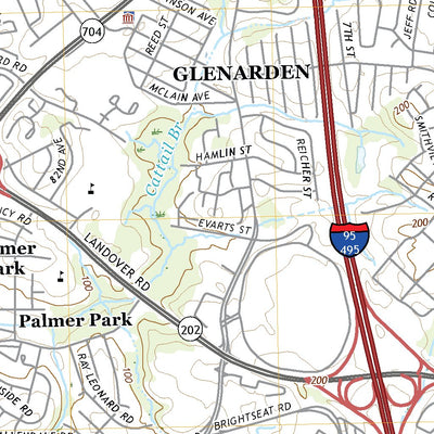 Lanham, MD (2019, 24000-Scale) Preview 3