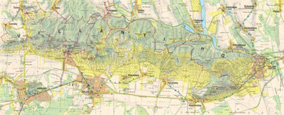 VILLANYI-HEGYSEG turistatérkép / tourist map