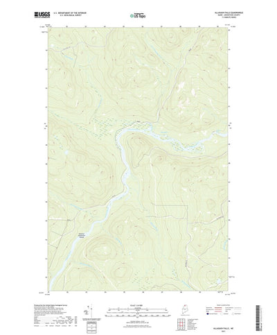Allagash Falls, ME (2021, 24000-Scale) Preview 1