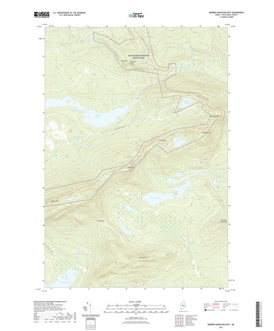 Barren Mountain East, ME (2021, 24000-Scale) Preview 1