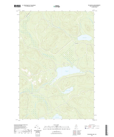 Big Machias Lake, ME (2021, 24000-Scale) Preview 1
