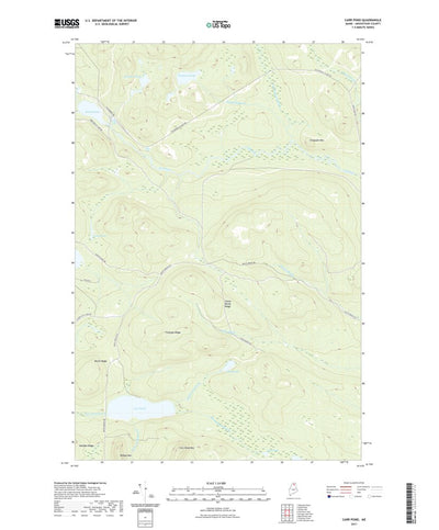 Carr Pond, ME (2021, 24000-Scale) Preview 1