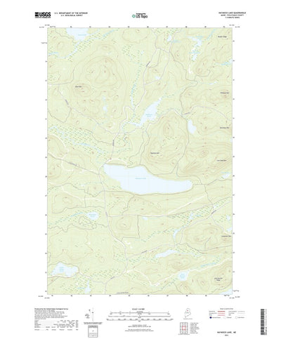 Haymock Lake, ME (2021, 24000-Scale) Preview 1