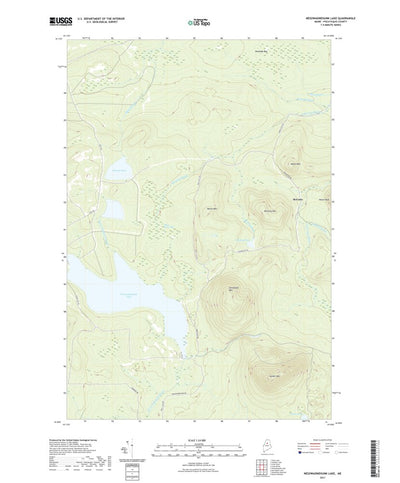 Nesowadnehunk Lake, ME (2021, 24000-Scale) Preview 1