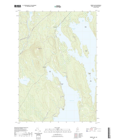 Seboeis Lake, ME (2021, 24000-Scale) Preview 1