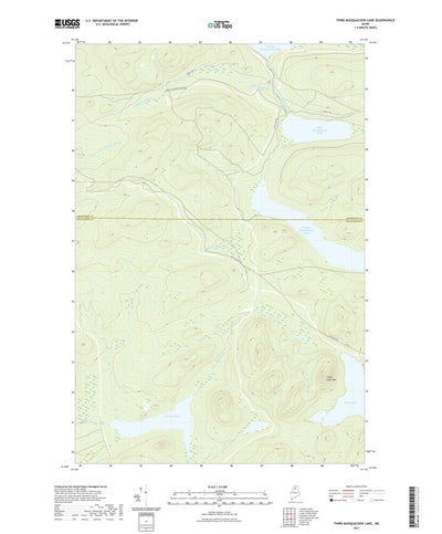 Third Musquacook Lake, ME (2021, 24000-Scale) Preview 1