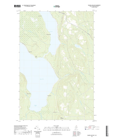 Square Lake East, ME (2021, 24000-Scale) Preview 1