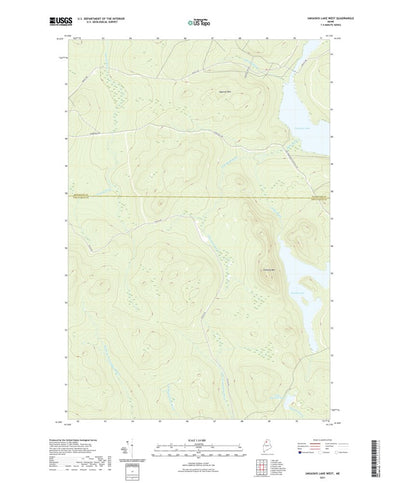 Umsaskis Lake West, ME (2021, 24000-Scale) Preview 1