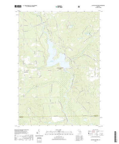 Alcona Dam Pond, MI (2019, 24000-Scale) Preview 1