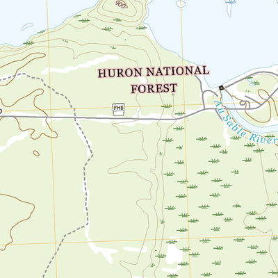 Alcona Dam Pond, MI (2019, 24000-Scale) Preview 2