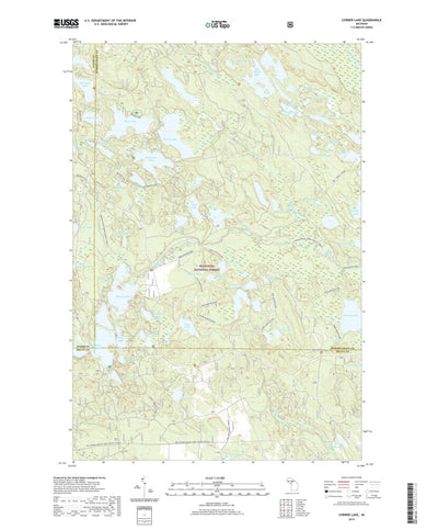 Corner Lake, MI (2019, 24000-Scale) Preview 1