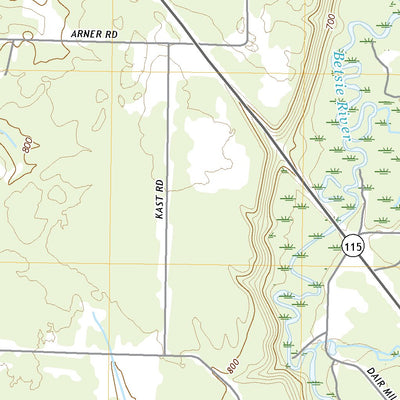 Benzonia, MI (2019, 24000-Scale) Preview 2