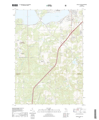 Cadillac South, MI (2019, 24000-Scale) Preview 1