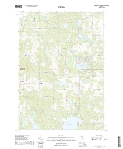 Chippewa Lake North, MI (2019, 24000-Scale) Preview 1