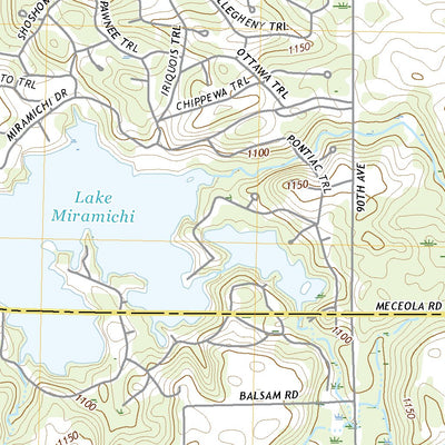 Chippewa Lake North, MI (2019, 24000-Scale) Preview 3