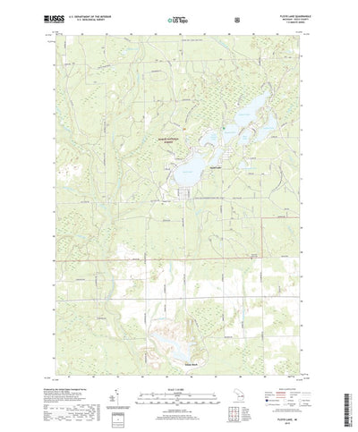 Floyd Lake, MI (2019, 24000-Scale) Preview 1
