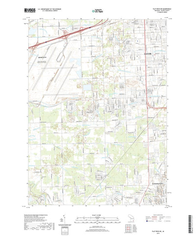 Flat Rock NE, MI (2019, 24000-Scale) Preview 1
