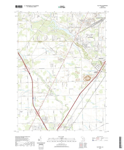 Flat Rock, MI (2019, 24000-Scale) Preview 1