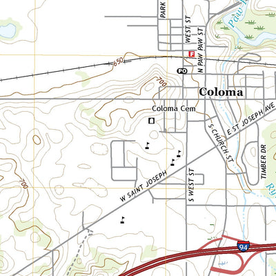 Coloma, MI (2019, 24000-Scale) Preview 2