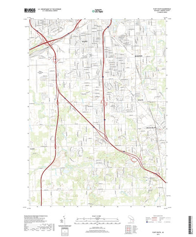 Flint South, MI (2019, 24000-Scale) Preview 1