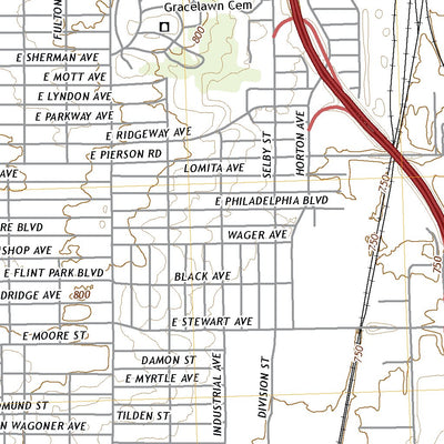 Flint North, MI (2019, 24000-Scale) Preview 2