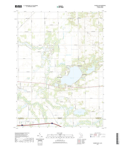 Klinger Lake, MI (2019, 24000-Scale) Preview 1