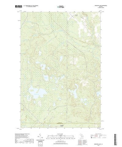 Nawakwa Lake, MI (2019, 24000-Scale) Preview 1
