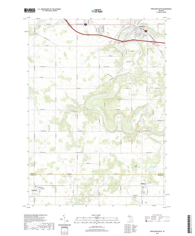 Portland South, MI (2019, 24000-Scale) Preview 1