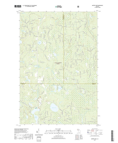 Marten Lake, MI (2019, 24000-Scale) Preview 1