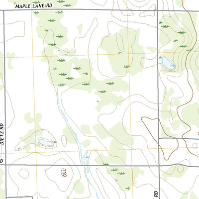Long Lake West, MI (2019, 24000-Scale) Preview 2