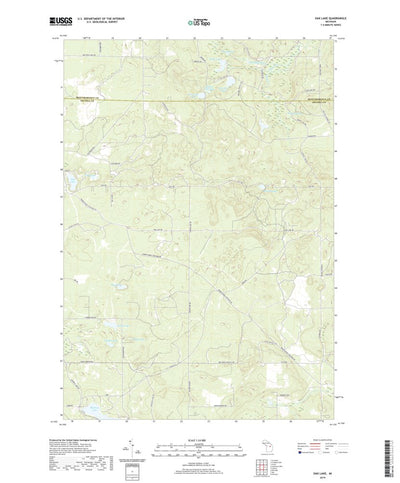 Oak Lake, MI (2019, 24000-Scale) Preview 1