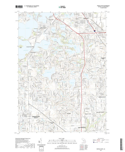 Pontiac South, MI (2019, 24000-Scale) Preview 1