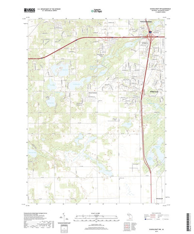 Schoolcraft NW, MI (2019, 24000-Scale) Preview 1