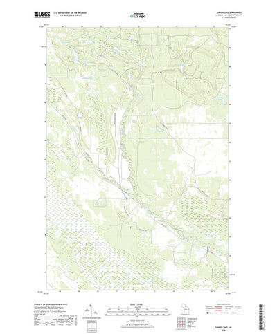Sunken Lake, MI (2019, 24000-Scale) Preview 1