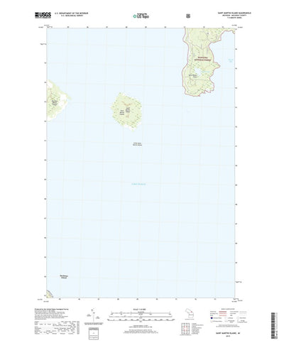 Saint Martin Island, MI (2019, 24000-Scale) Preview 1