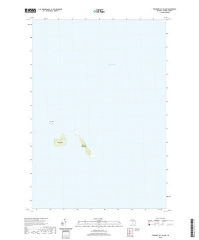 Thunder Bay Island, MI (2019, 24000-Scale) Preview 1