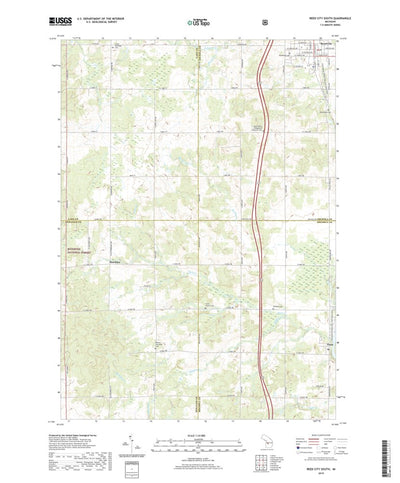 Reed City South, MI (2019, 24000-Scale) Preview 1