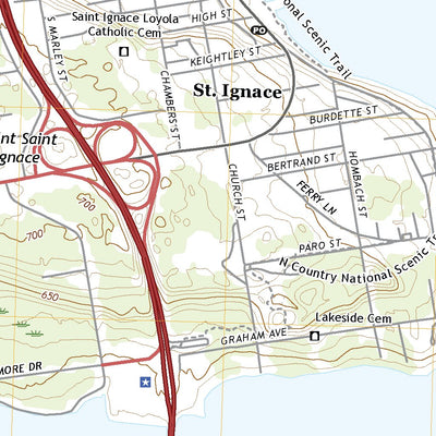 Saint Ignace, MI (2019, 24000-Scale) Preview 3