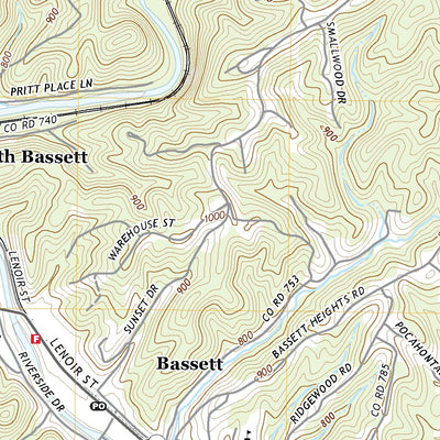 Bassett, VA (2019, 24000-Scale) Preview 3