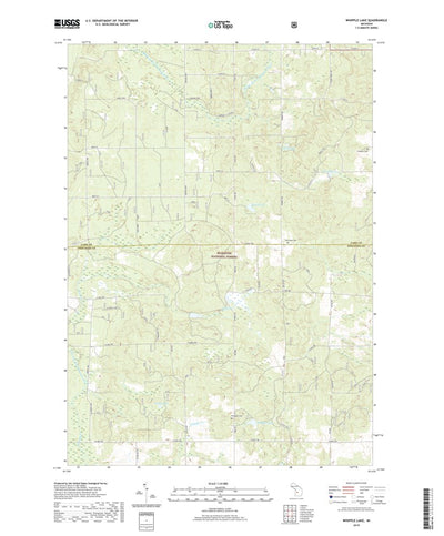 Whipple Lake, MI (2019, 24000-Scale) Preview 1