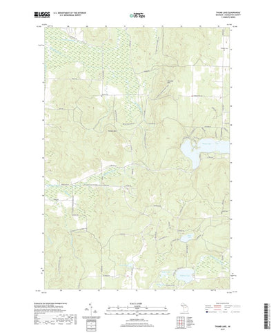 Thumb Lake, MI (2019, 24000-Scale) Preview 1